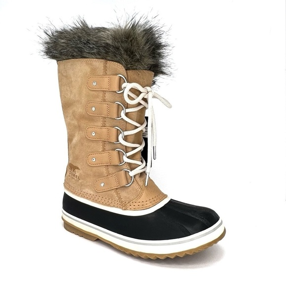 Sorel Joan of Arctic Snow Boots Women’s Size 9 Waterproof Honey Beige New NWT